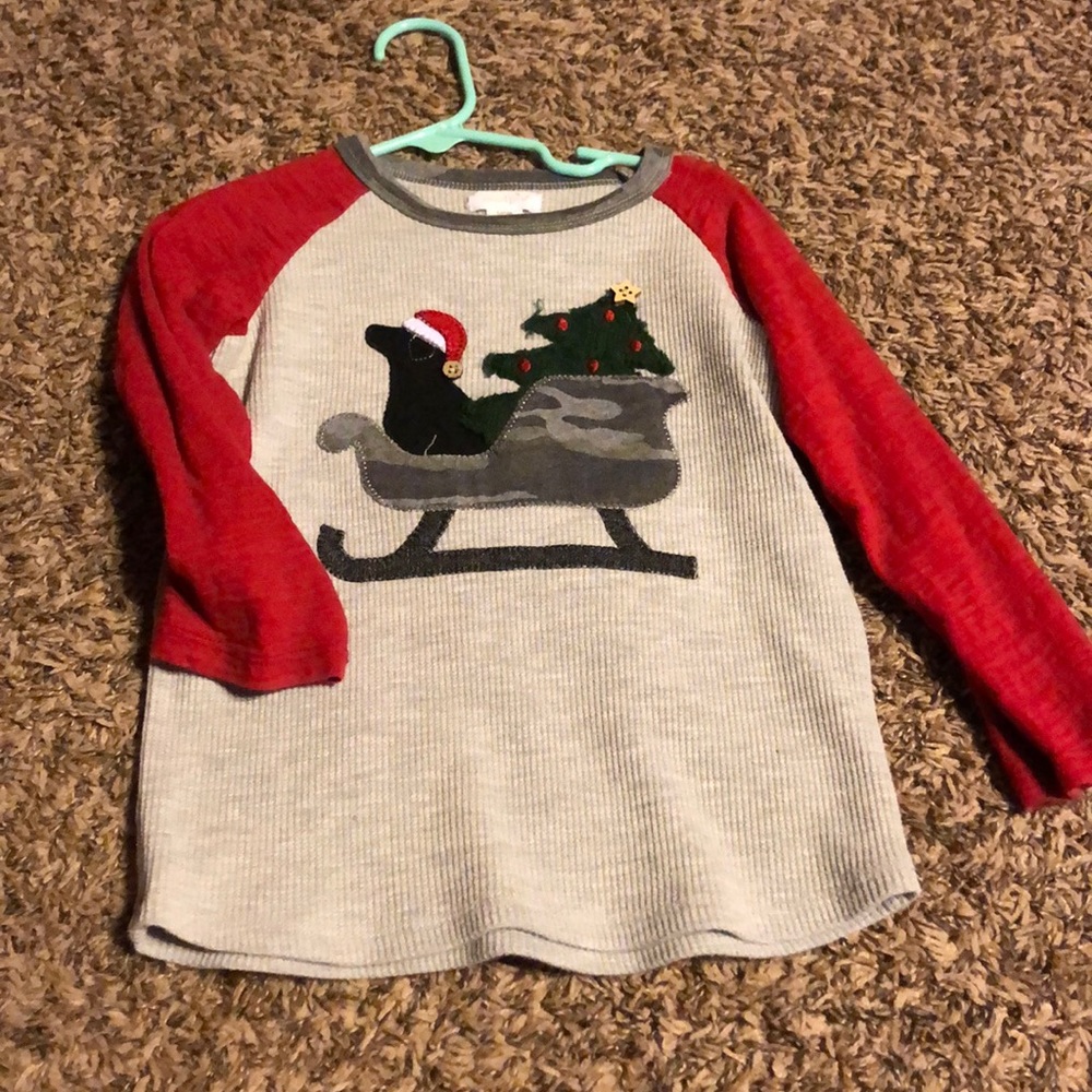 Mud Pie 4t/5t Christmas Shirt